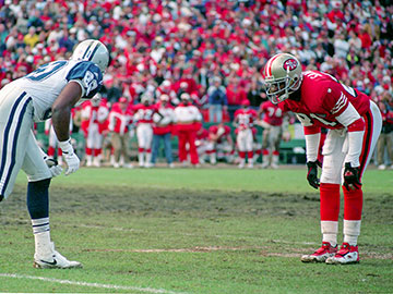 Primetime lining up against Alvin Harper