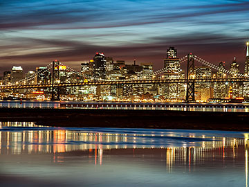 The City Lights At Night